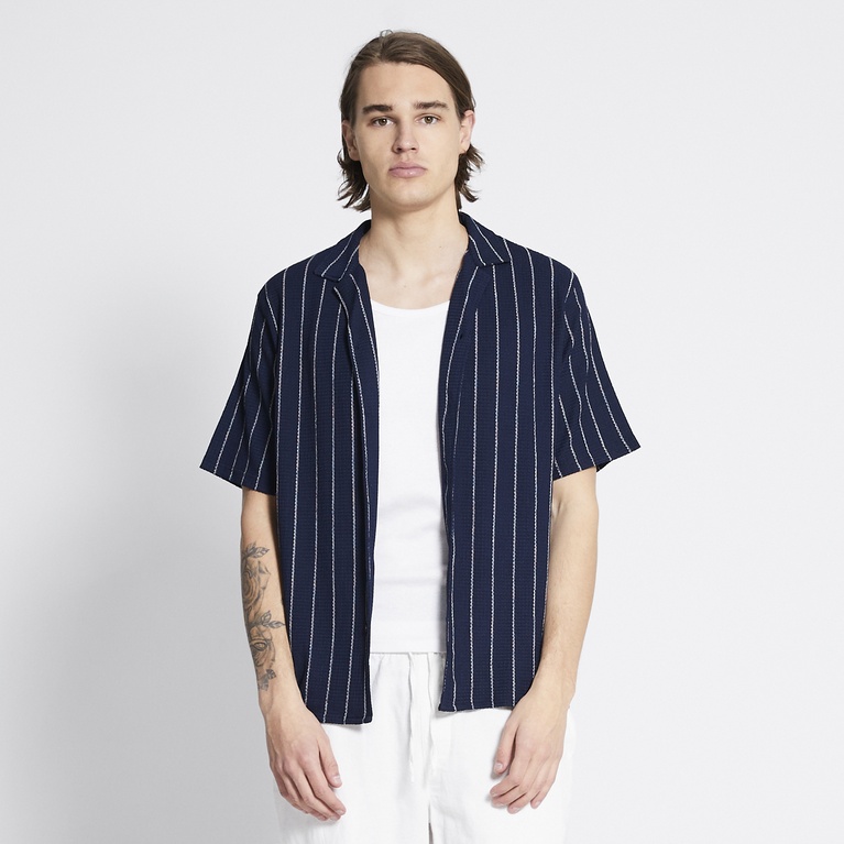 Short sleeve shirt "Steven Structure Stripe"